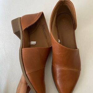 Brown Leather Ankle Booties